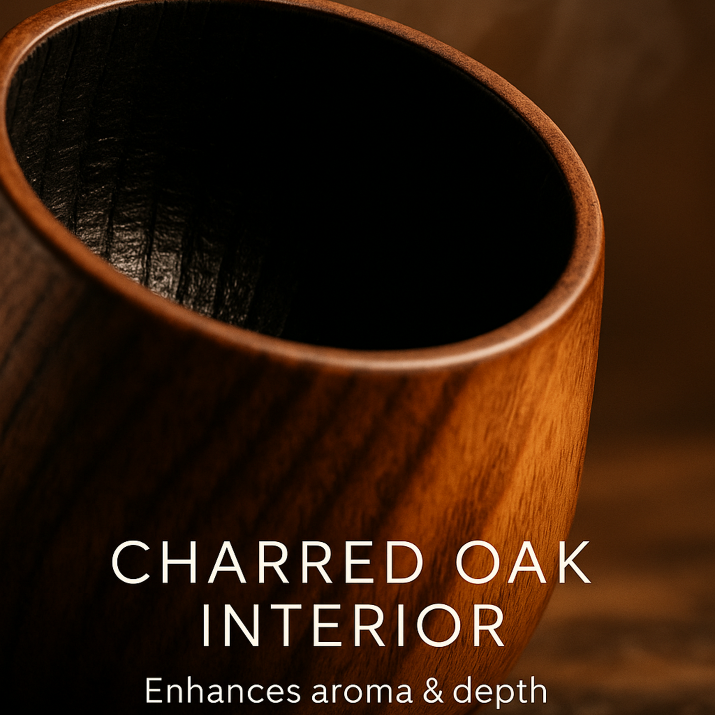 Smoke & Sip - Charred Oak Whiskey Cup
