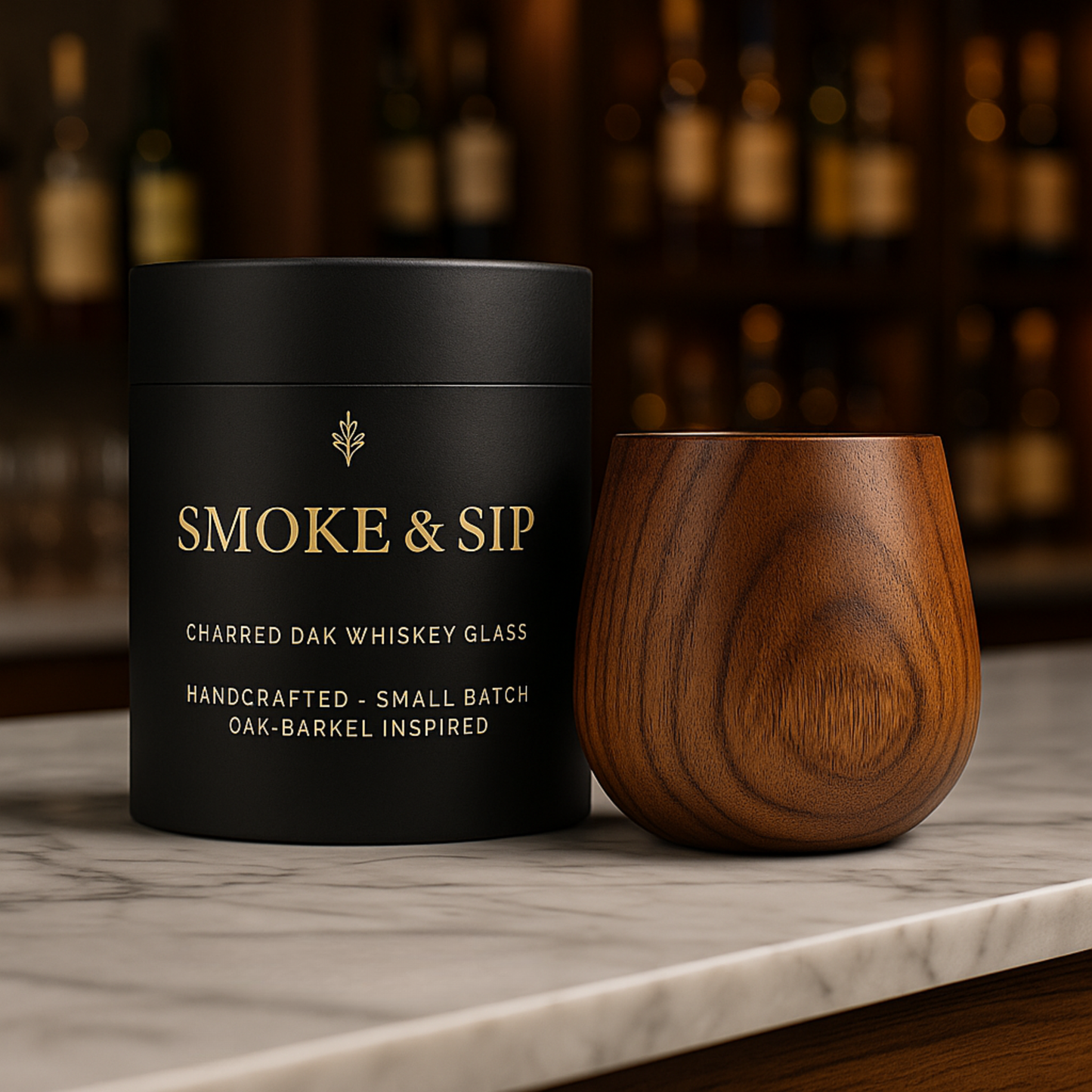 Smoke & Sip - Charred Oak Whiskey Cup