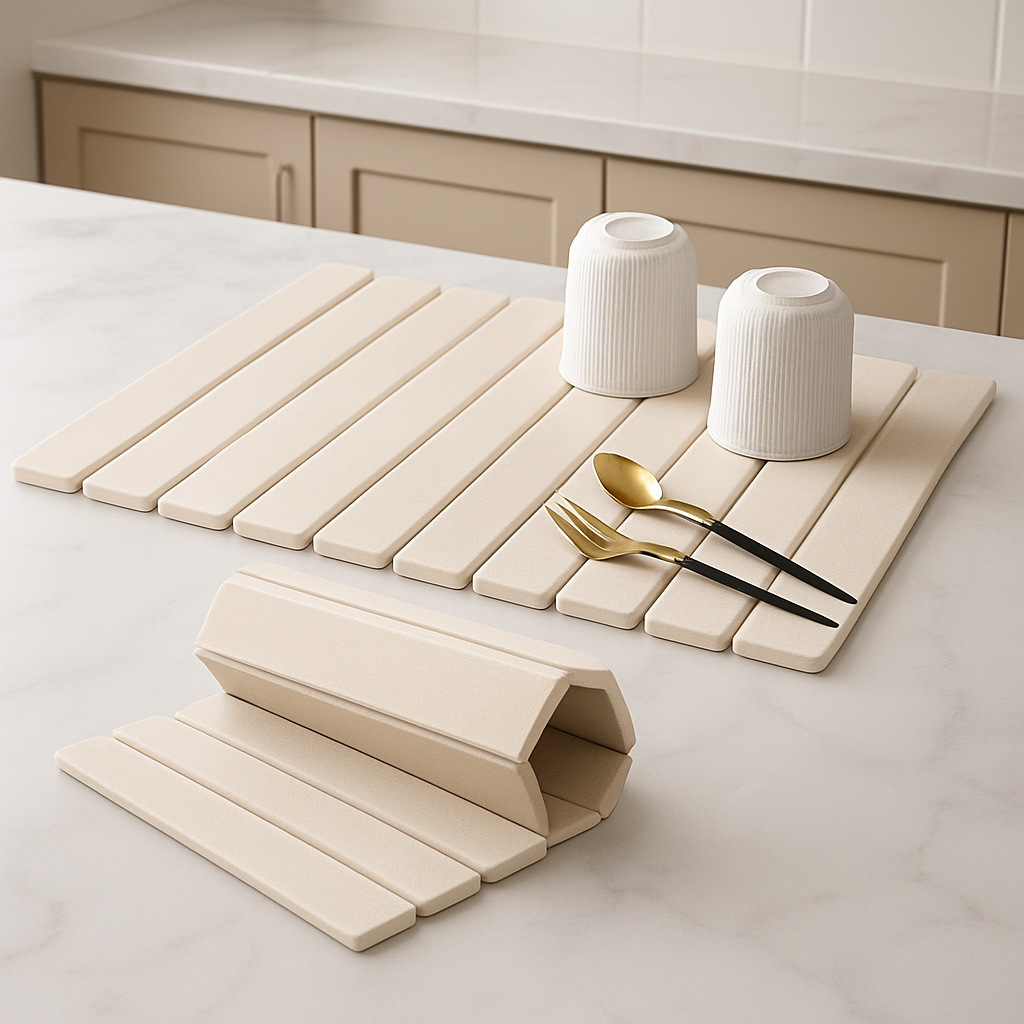 DriStone™ – Foldable Stone Drying Mat