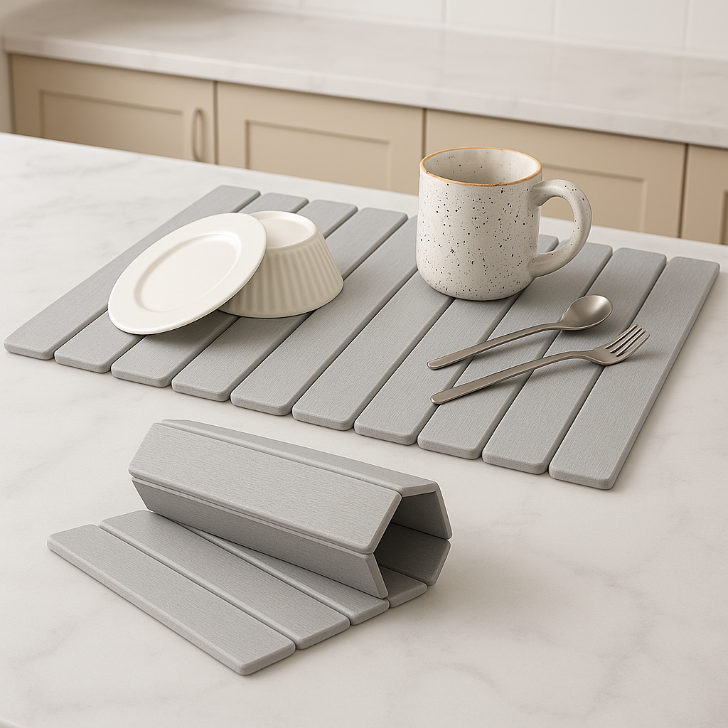 DriStone™ – Foldable Stone Drying Mat